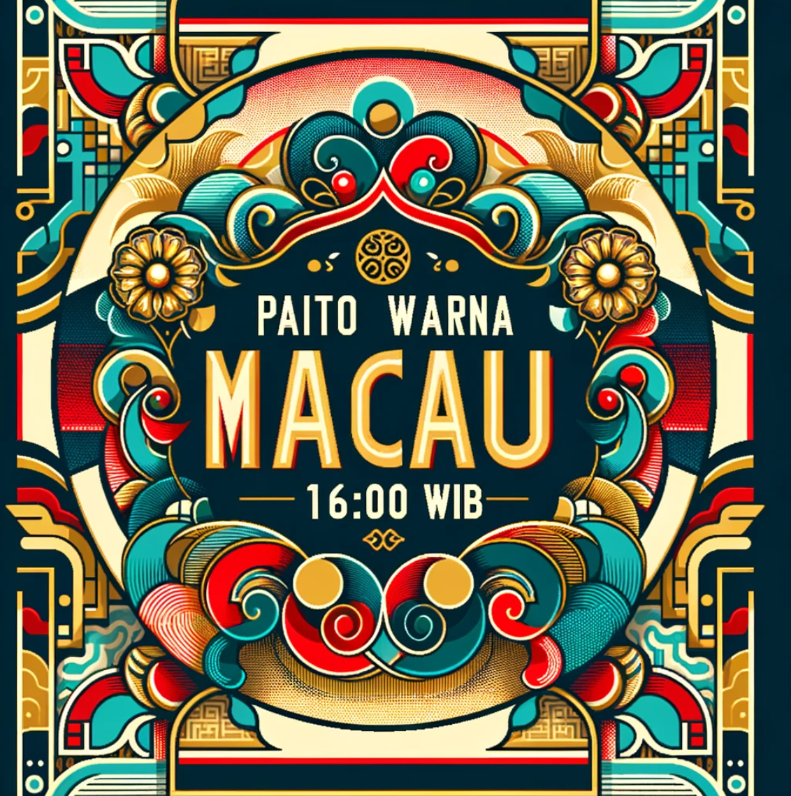 Paito Macau 16:00 WIB | Paito Warna Macau 16:00 WIB Lengkap